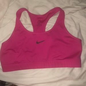 NIKE pink sports bra